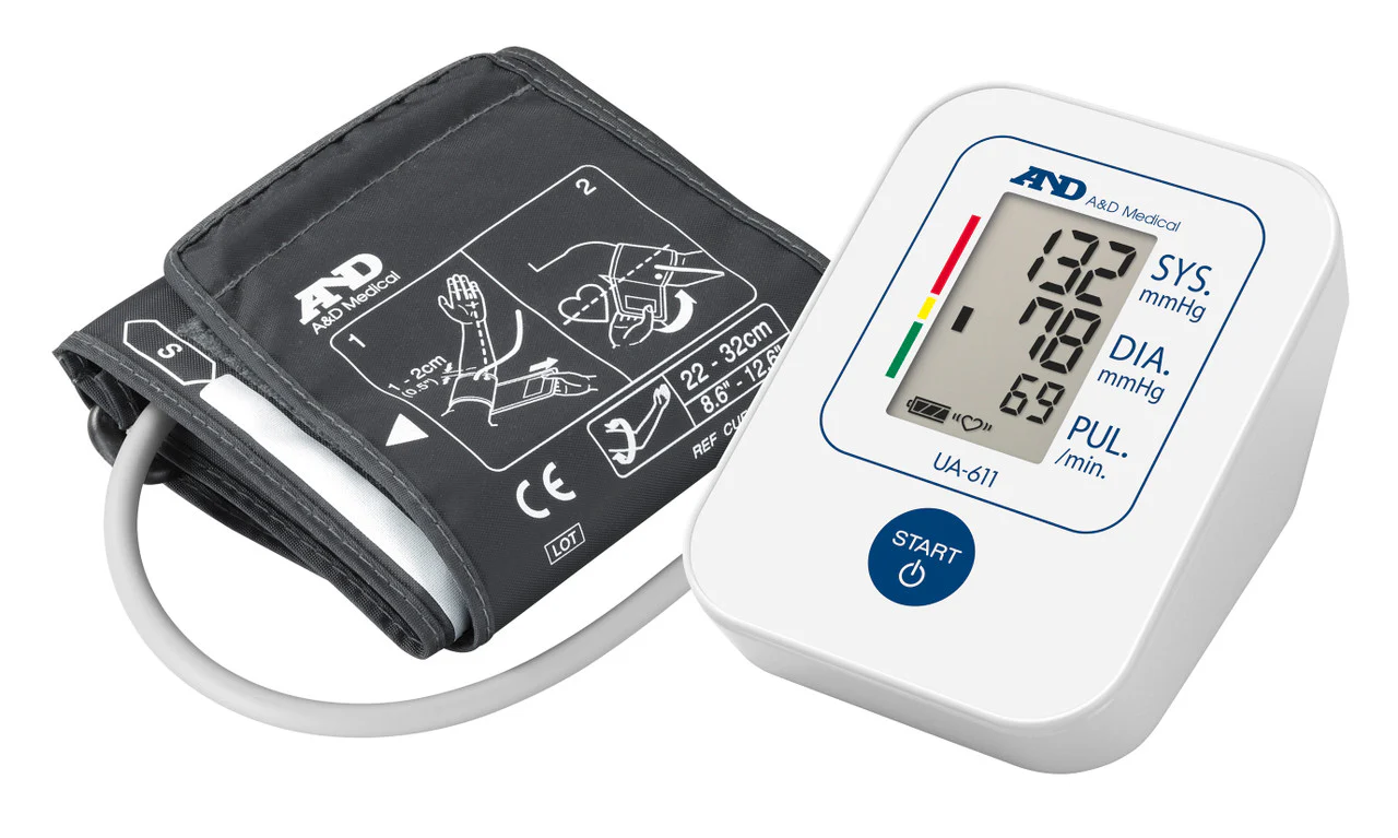 A&D UA-611 Precision Upper Arm Blood Pressure Monitor