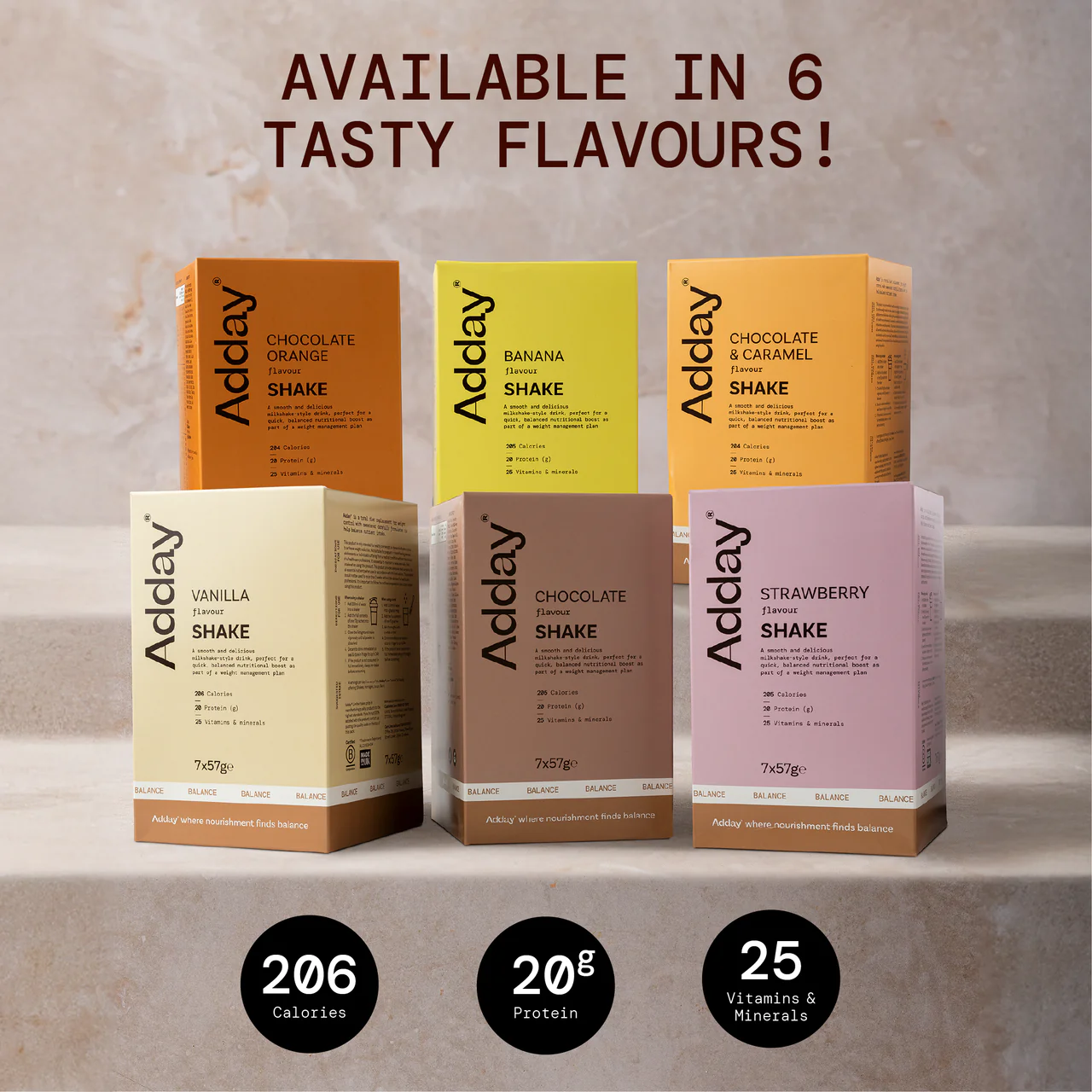 Adday Banana Flavoured Shake 7 Sachets - Image 7