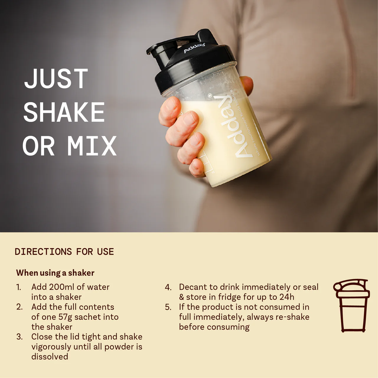 Adday Shaker 350ml - Image 5