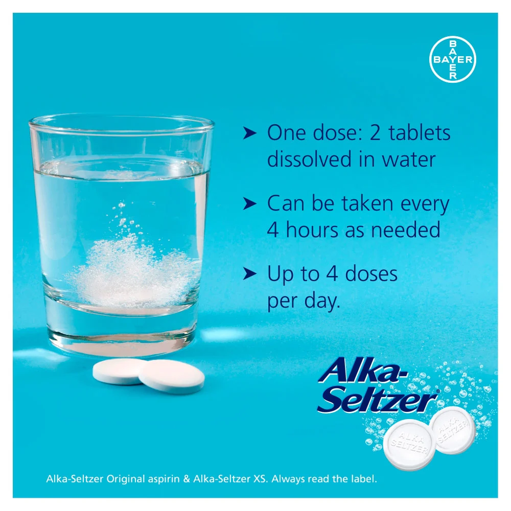Alka-Seltzer XS 20 Tablets - Image 2