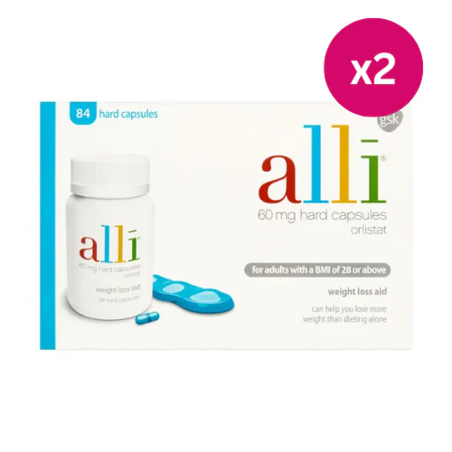 Alli Capsules 84 Twin Pack
