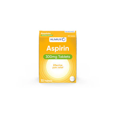 Almus Aspirin 300mg Tablets 32 Tablet