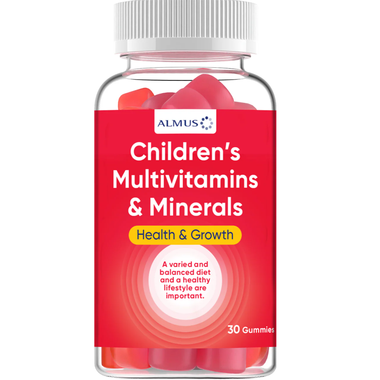 Almus Child Multivitamins & Minerals 30 Gummies