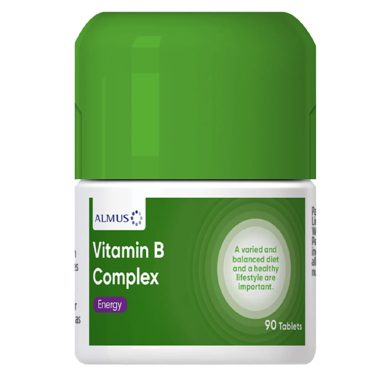Almus Vitamin B Complex Supplement 90 Tablet