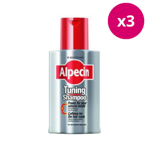 Alpecin Tuning Shampoo 200ml x 3