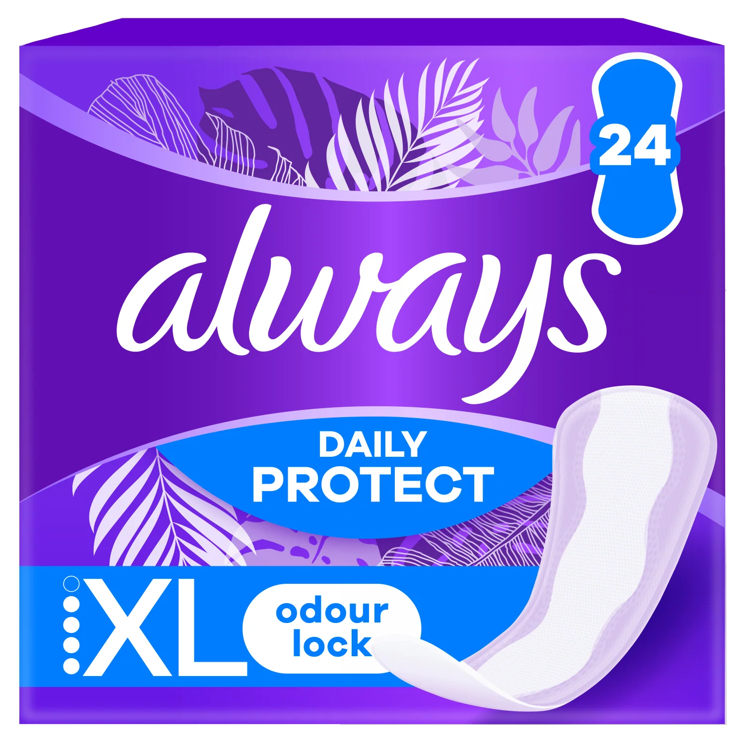 Always Dailies Long Plus Pantyliners 24 Liners