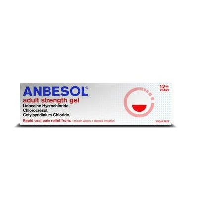 Anbesol Adult Strength Gel 10g