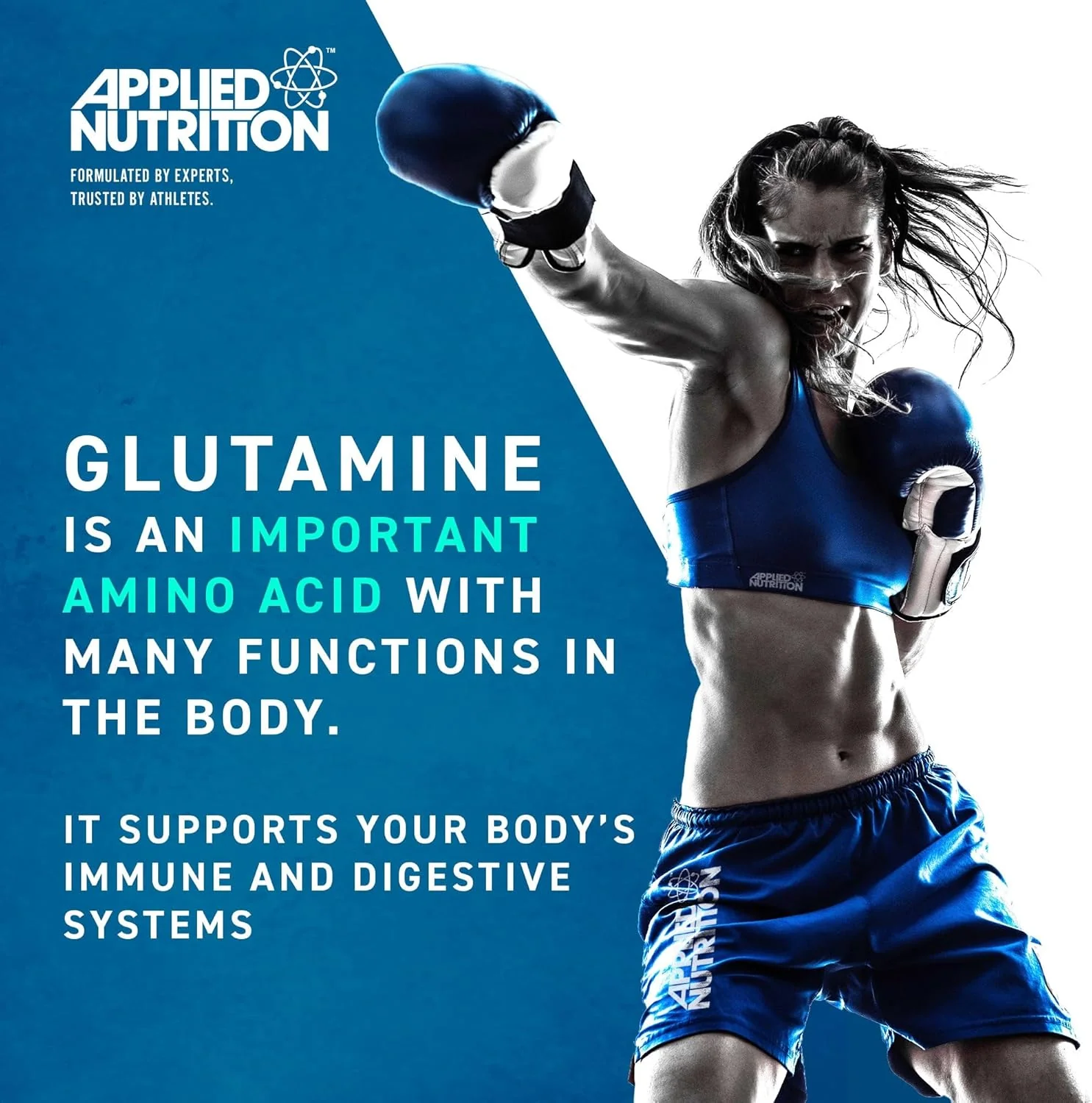 Applied Nutrition L Glutamine Powder Unflavoured 250g - Image 3