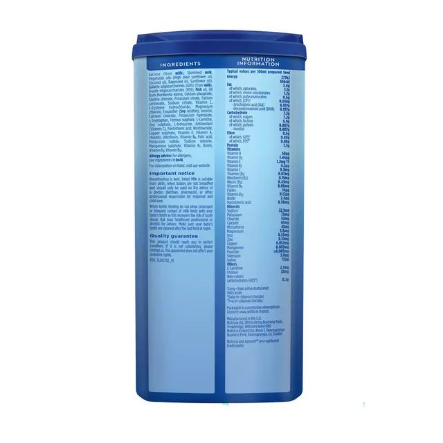 Aptamil Hungry First Infant Milk from Birth 800g - Image 3