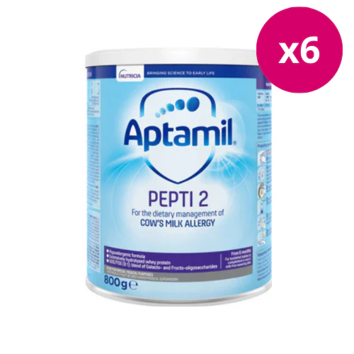 Aptamil Pepti 2 Baby Milk Formula 800g x 6