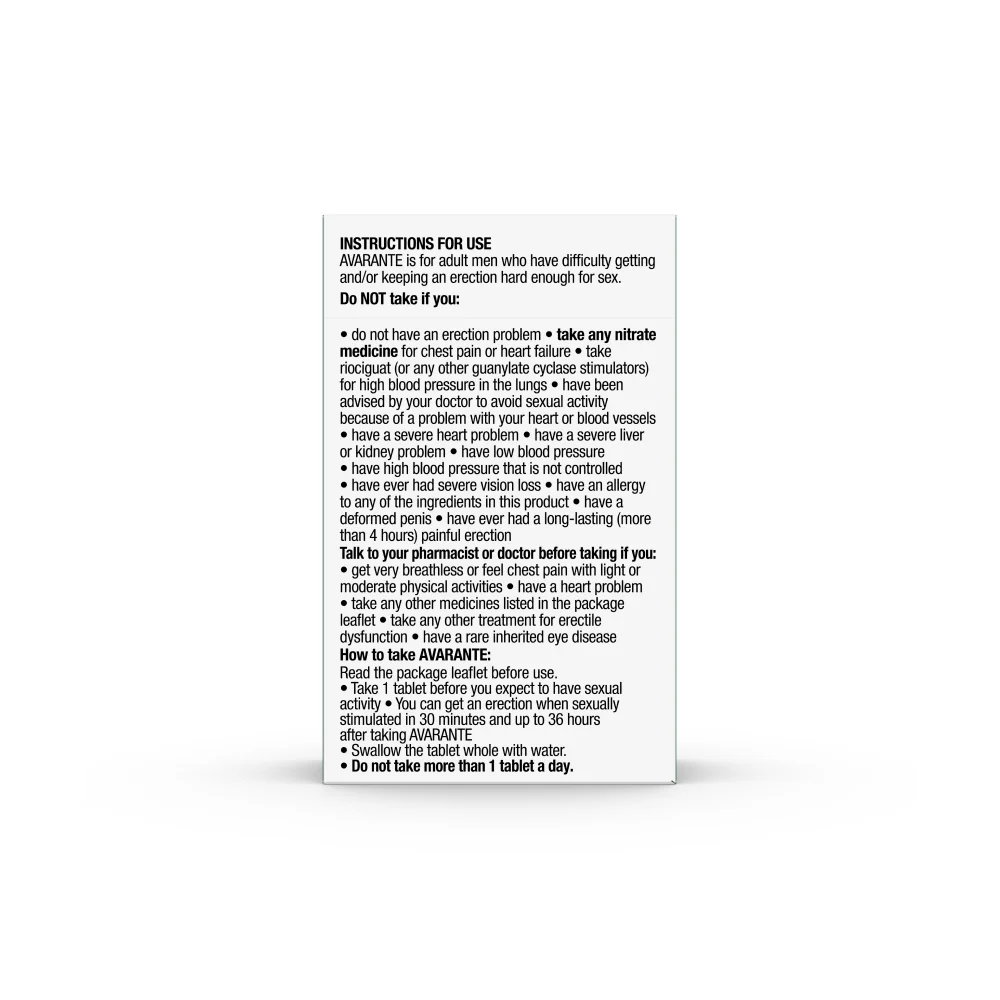 Avarante® (Tadalafil 10mg) - Image 3