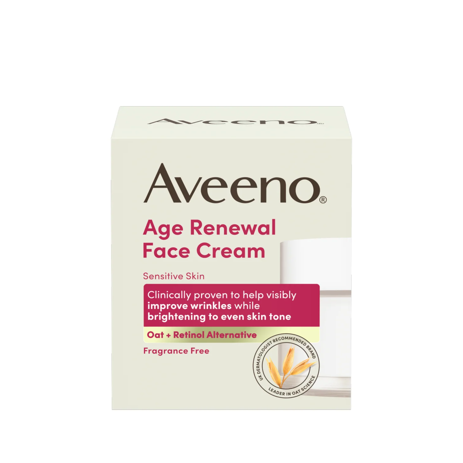 Aveeno Age Renewal Face Cream Retinol Alternative 50ml