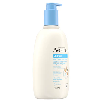 Aveeno Dermexa Daily Emollient Cream Body Lotion 500ml - Image 13