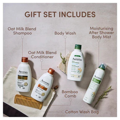 Aveeno Shower Essentials Hair & Body Gift Set - Image 2