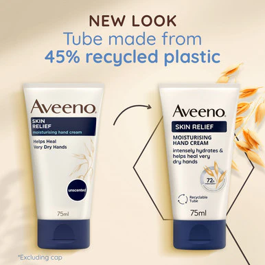 Aveeno Skin Relief Moisturising Hand Cream 75ml - Image 2