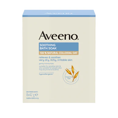 Aveeno Dermexa Soothing Bath Soak Unscented Sachets 8 x 42g - Image 6