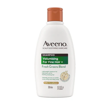 Aveeno Volumising Fresh Greens Scalp Soothing Shampoo 300ml