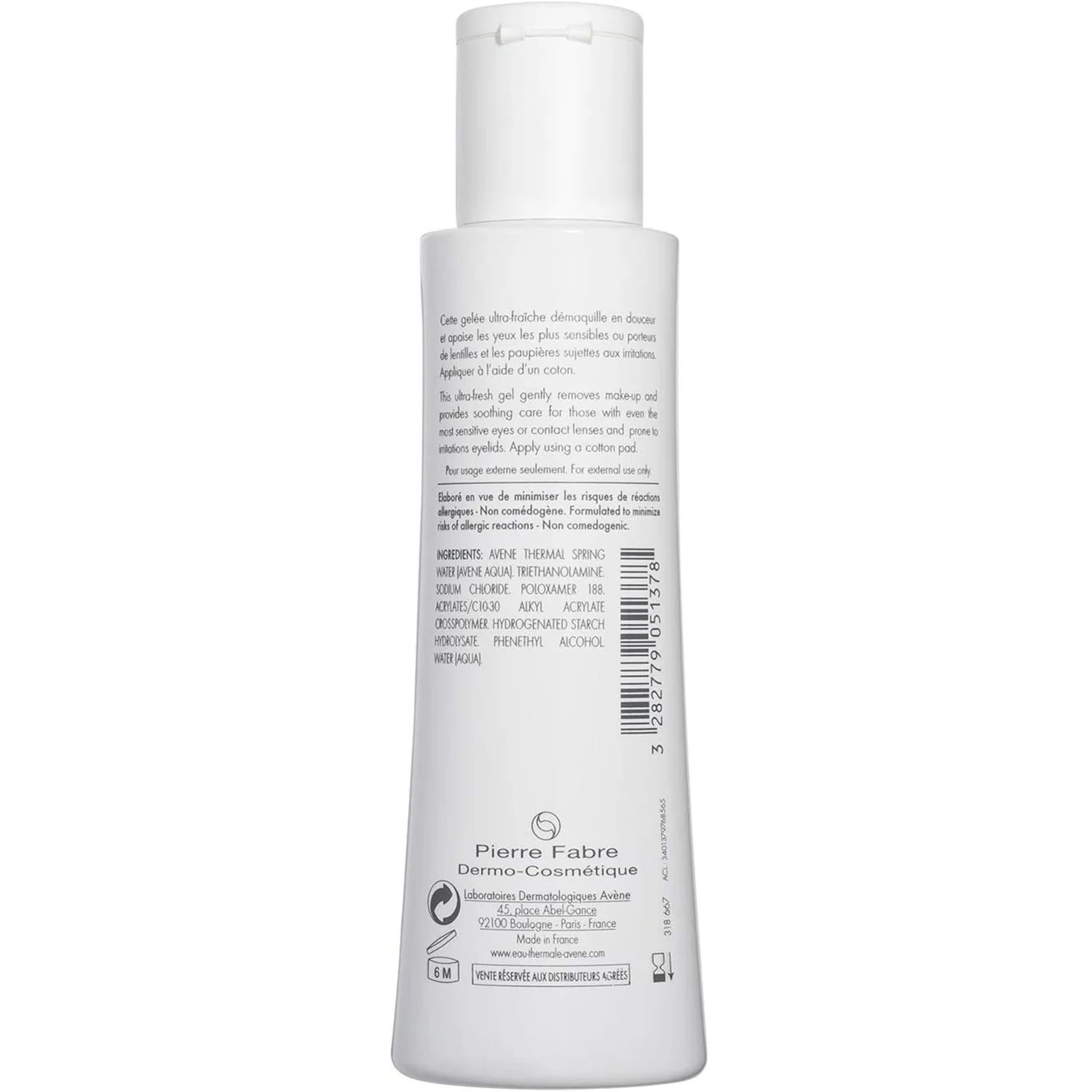 Avene Gentle Eye Make-Up Remover 125ml - Image 2