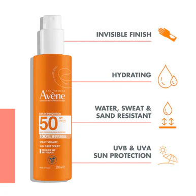 Avene Spray SPF50+ 200ml - Image 3