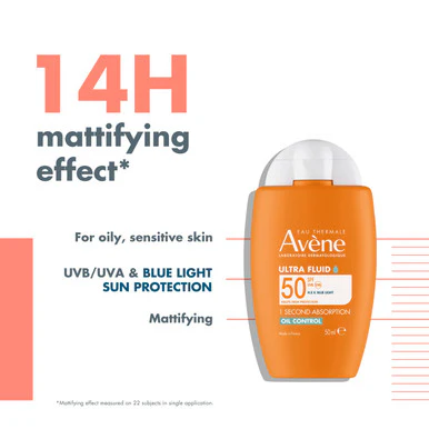 Avene Ultra Fluid Oil Control SPF50+ 50ml - Image 2