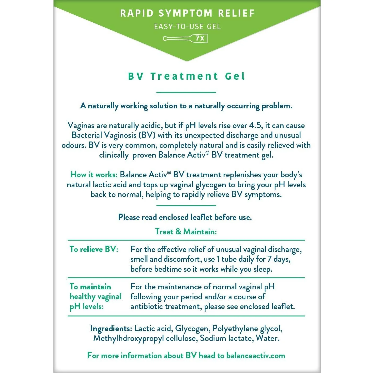 Balance Activ BV Gel 14x5ml - Image 5