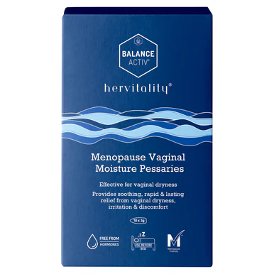 Balance Activ HerVitality Vaginal Dryness Pessaries 10x2g
