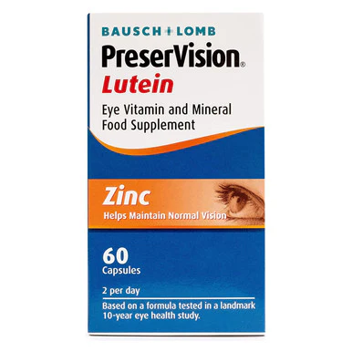 Bausch & Lomb PreserVision Lutein 60 Capsules - Image 3
