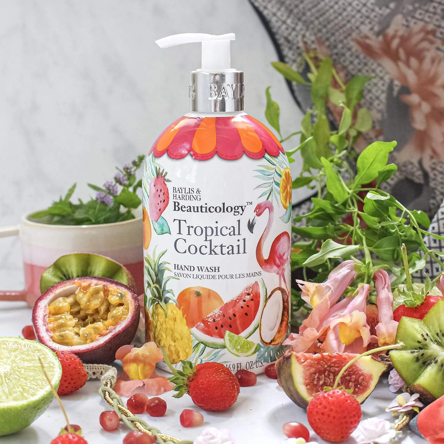 Baylis & Harding Tropical Fruit Cocktail Hand Wash - Image 2