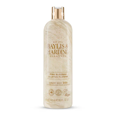 Baylis & Harding Elements Pink Blossom & Lotus Flower Body Wash 500ml
