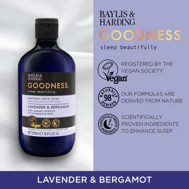Baylis & Harding Goodness Sleep Bath Soak 500ml - Image 3