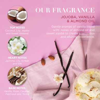 Baylis & Harding Jojoba, Vanilla & Almond Oil Luxury Wash Bag Gift Set - Image 5