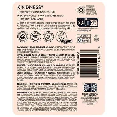 Baylis & Harding Kindness+ Salicylic Acid Body Wash 500ml - Image 5