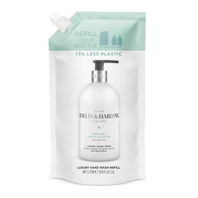 Baylis & Harding Signature Jasmine & Apple Blossom Anti-Bacterial Hand Wash 1 Litre Refill