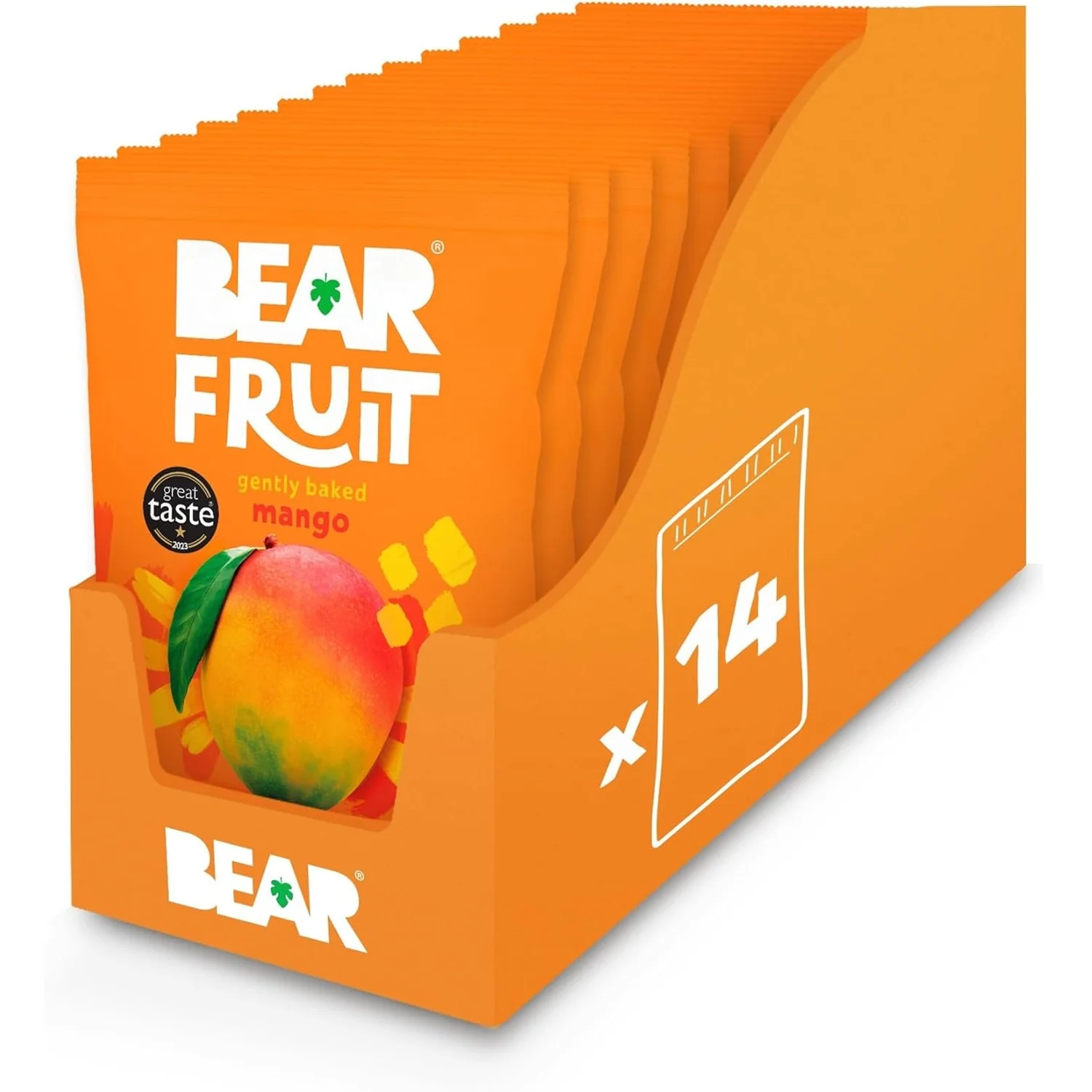 Bear Fruit Dried Mango 14x35g