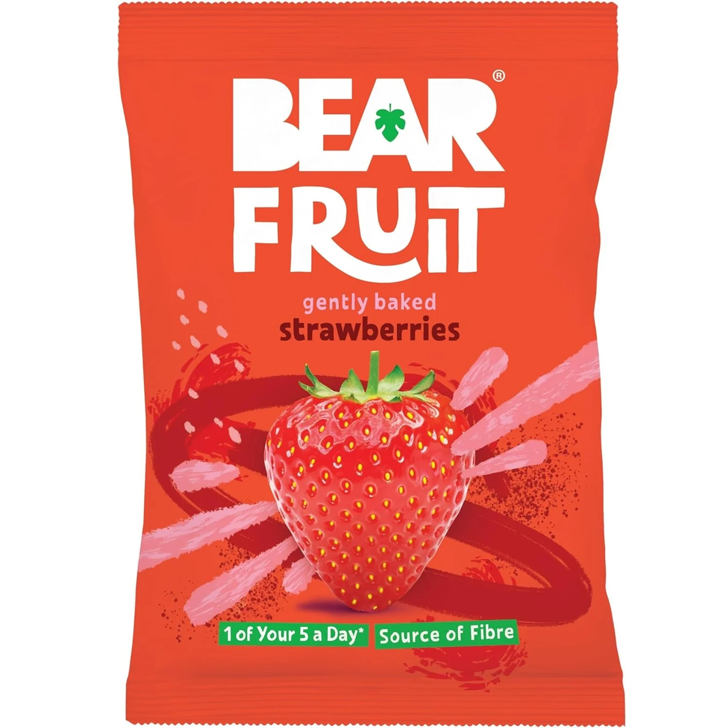 Bear Fruit Dried Strawberries 14x35g - Image 4