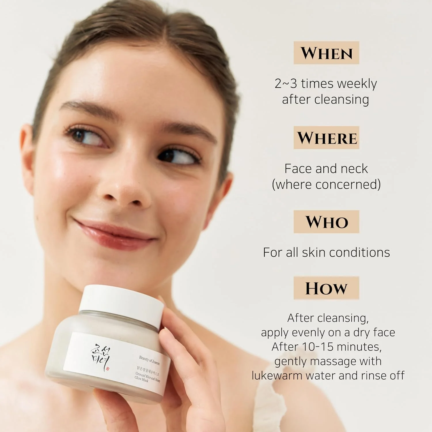 Beauty Of Joseon Ground Rice And Honey Glow Mask 120ml - Image 6