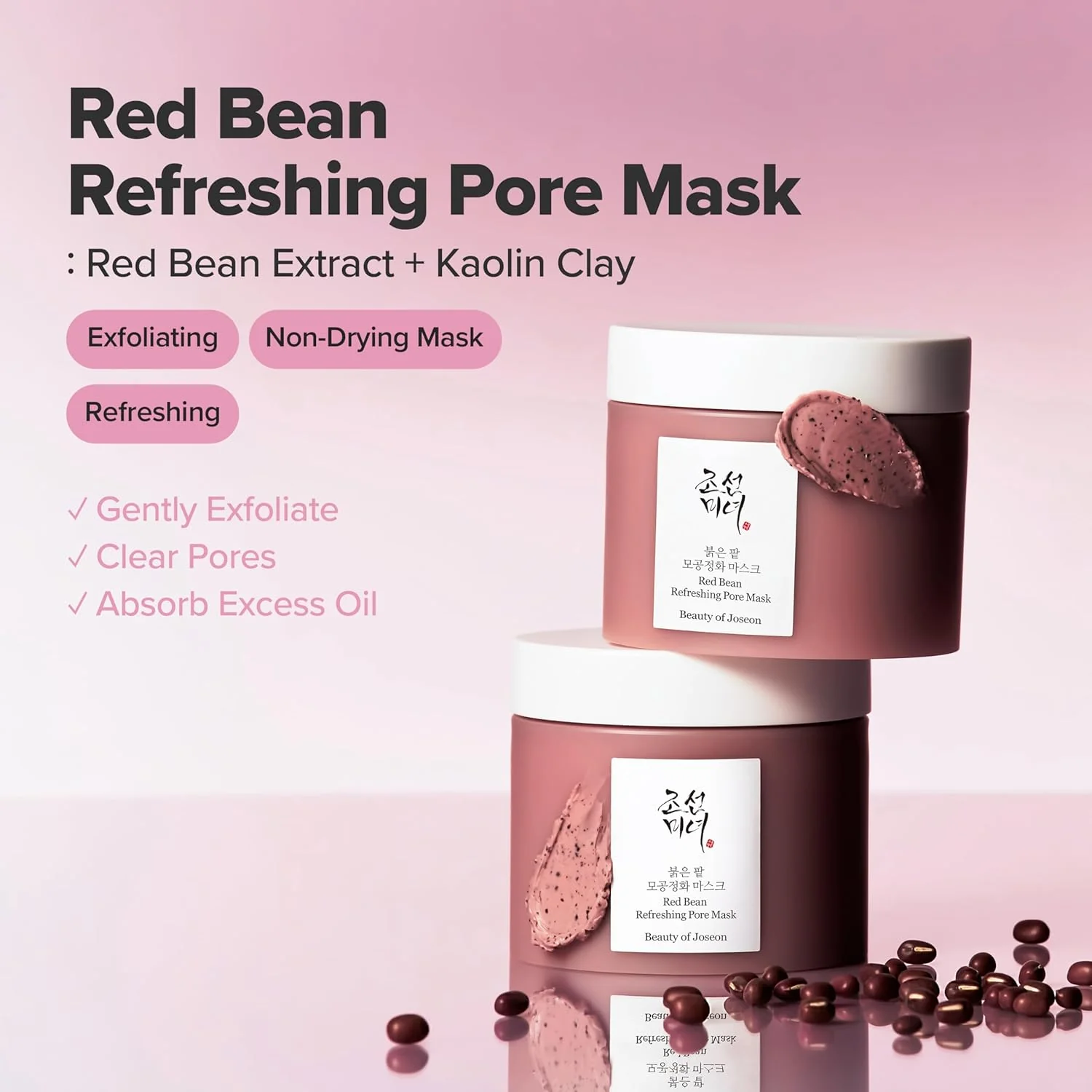 Beauty Of Joseon Red Bean Refreshing Pore Mask 140ml - Image 3