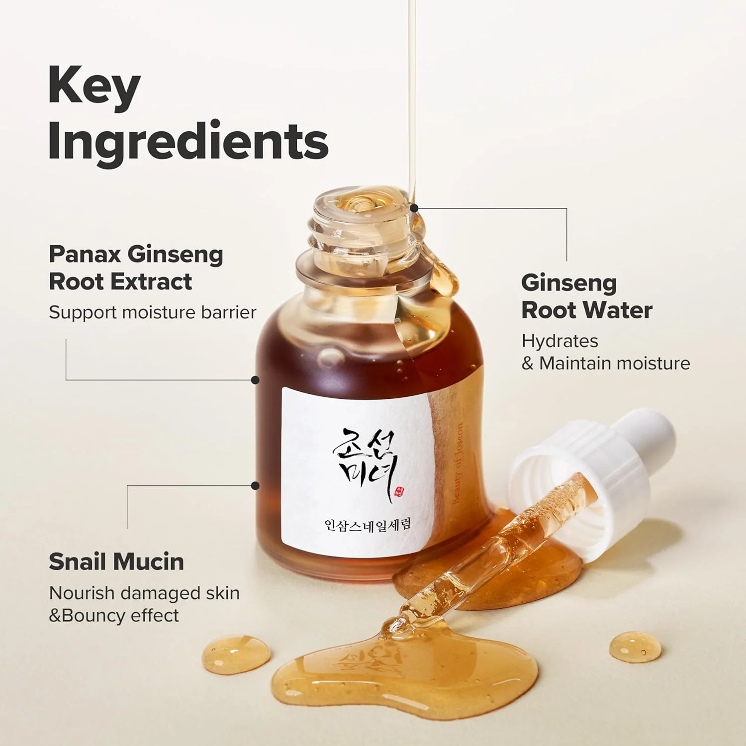 Beauty Of Joseon Revive Serum: Ginseng + Snail Mucin 30ml - Image 6