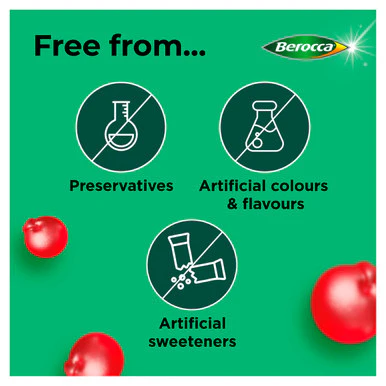 Berocca Multi-Action Cherry Flavour 60 Tablets - Image 8