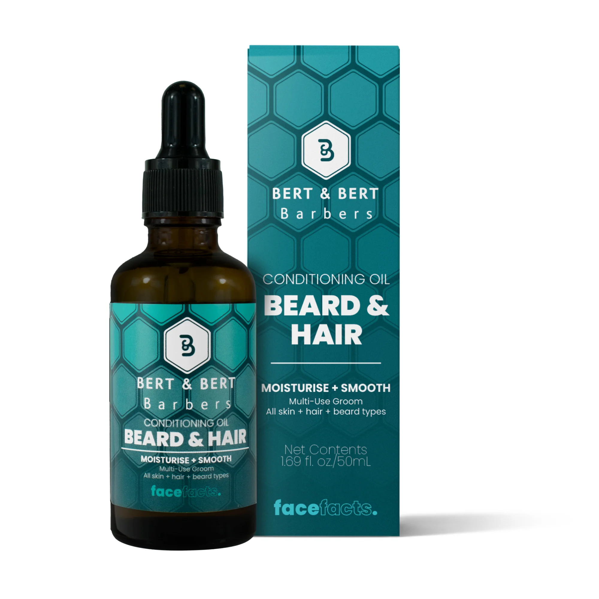 Bert & Bert Men's Beard & Hair Oil 50ml