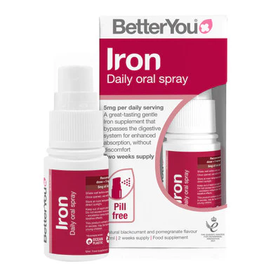 BetterYou Health For All Iron Daily Oral Spray 15ml