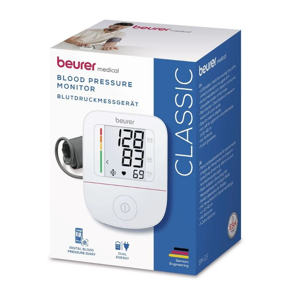 Beurer BM23 Blood Pressure Monitor with Scan & Save Function