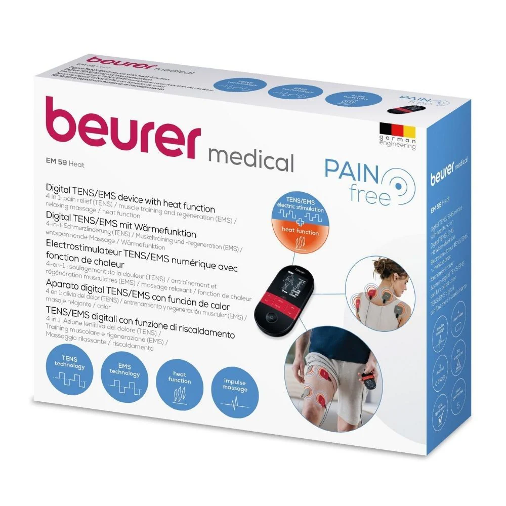 Beurer EM59 Digital TENS/EMS with Heat Function