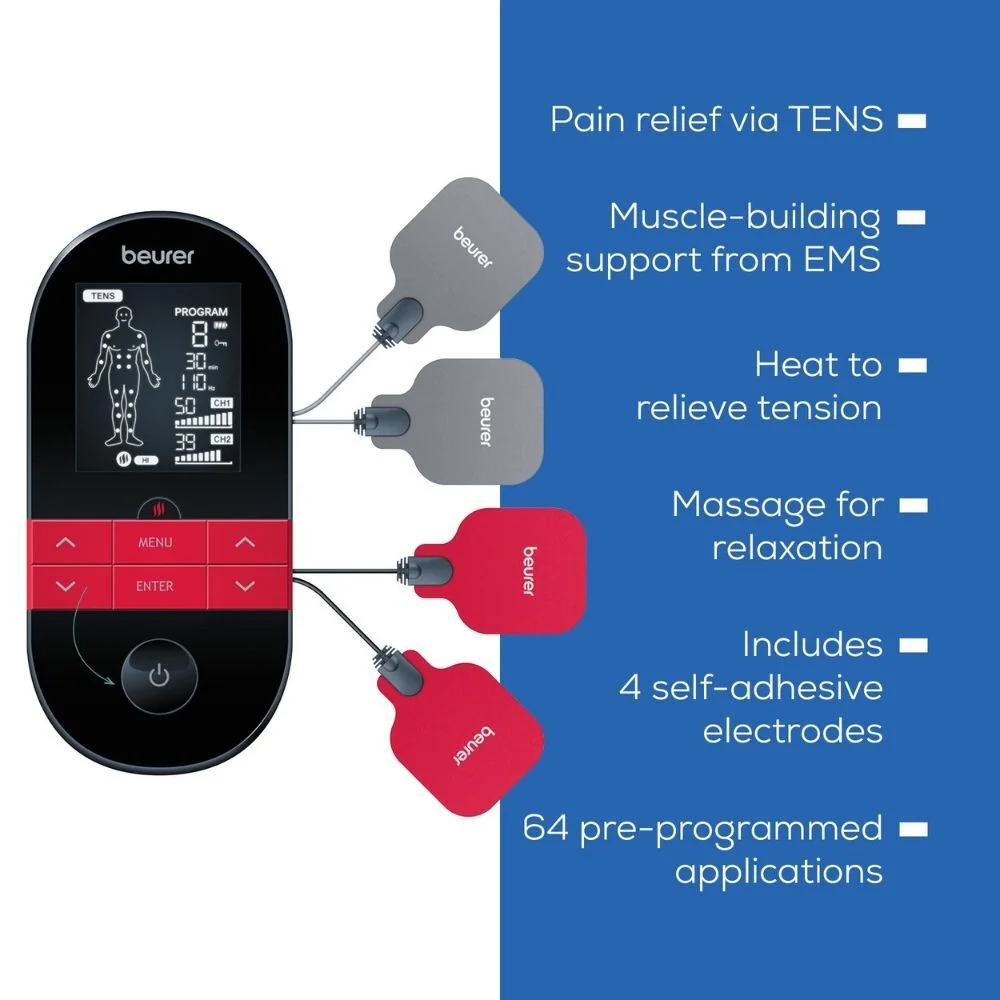 Beurer EM59 Digital TENS/EMS with Heat Function - Image 3