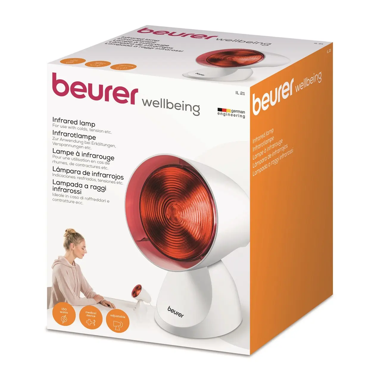 Beurer Tiltable IR Lamp IL21
