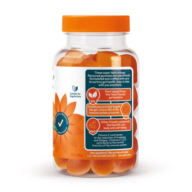 Bio-Kult 3in1 Biotic Blend Probiotic for Adults Orange 30 Gummies - Image 2