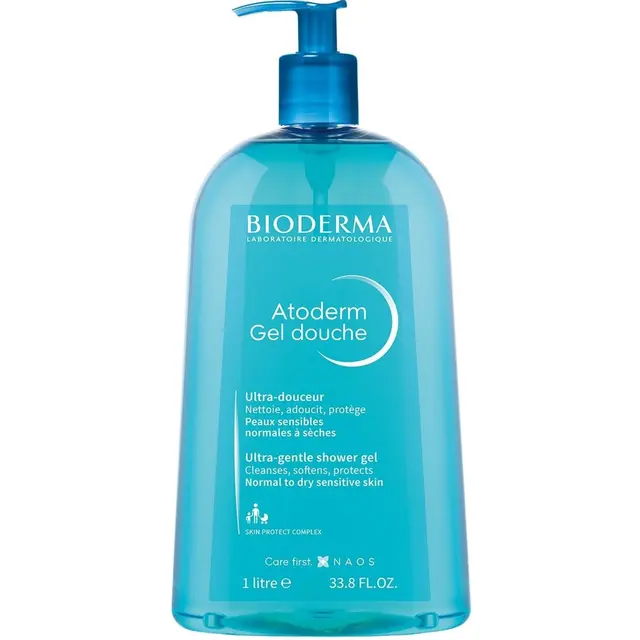 Bioderma Atoderm Body Wash Normal to Sensitive Skin 1L