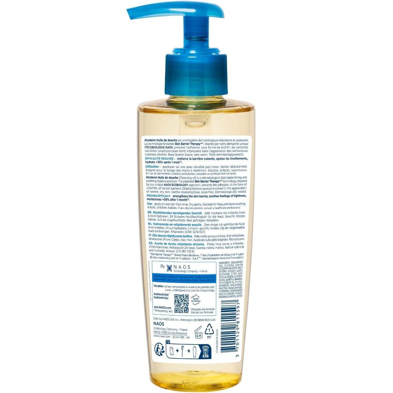 Bioderma Atoderm Shower Oil 200ml - Image 2