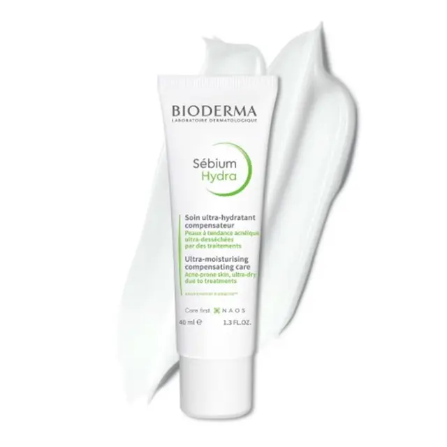 Bioderma Sebium Hydra Moisturiser Acne Skin 40ml - Image 2