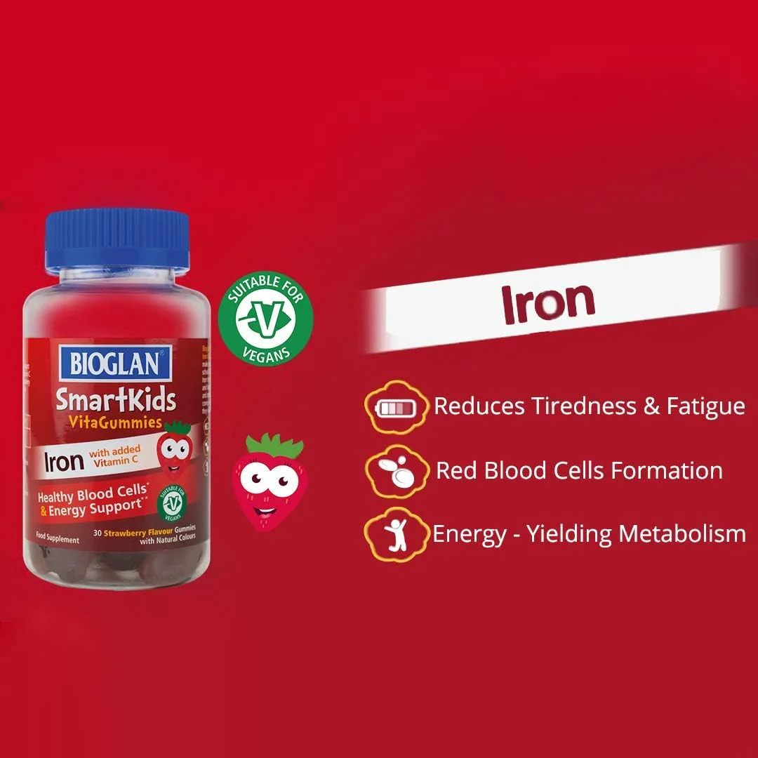 Bioglan Smartkids Iron 30 Gummies - Image 4